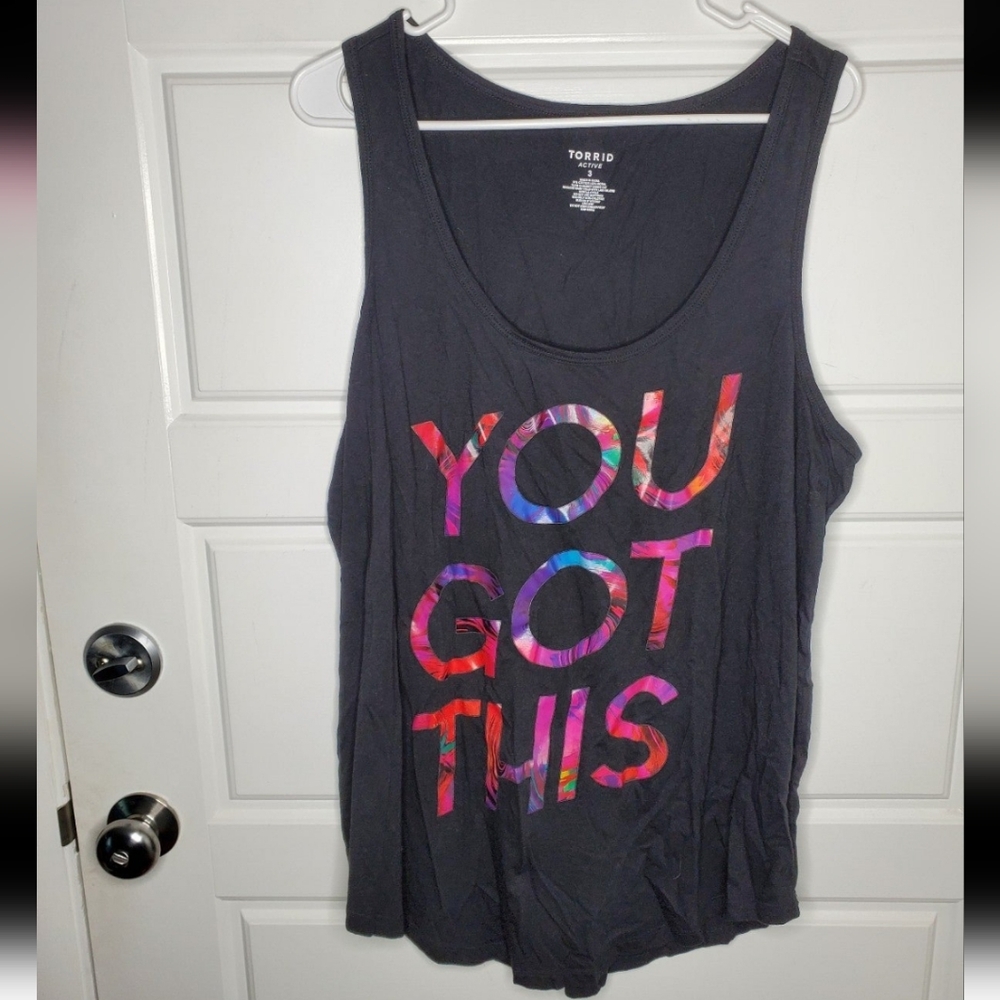 Torrid "You Got This" Active Tank